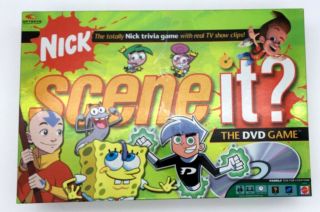 Scene It Nick Dvd Game Family Trivia Mattel Age 8 And Up