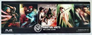 Martial Arts The Card Game Artistic Justice Games Ajg Deckbuilding Game Wg010115