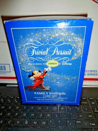 Trivial Pursuit Featuring The Magic Of Disney Family Edition For Kids & Adults