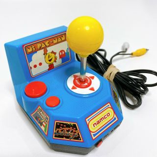 Namco Ms.  Pac - Man Plug N Play Tv Video Games 5 In 1 Jakks Pacific 2004