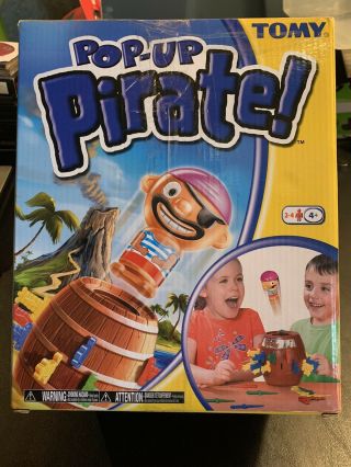 Tomy Pop Up Pirate Toy Game - Open Box