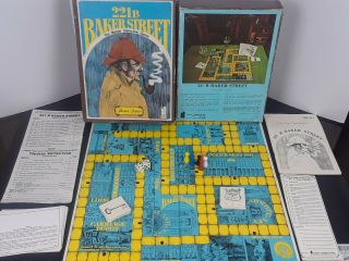 221 B Baker Street : Sherlock Holmes Board Game 1977