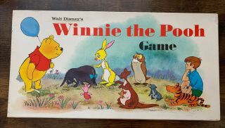 Vintage 1964 Disney’s Winnie The Pooh Board Game By Parker Brothers