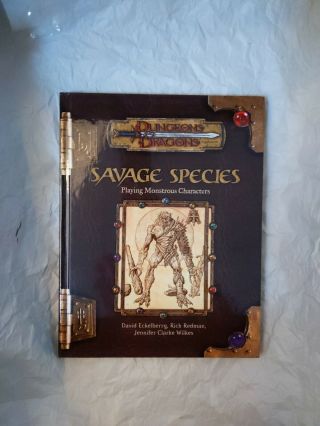 Dungeons & Dragons | 3.  5 Edition | Savage Species