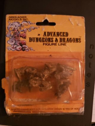 Advanced Dungeons And Dragons Ad&d Figure Line Wererats