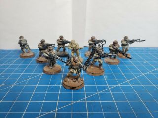 Warhammer 40k Astra Militarum Cadian Shock Troop Infantry Squad (988)