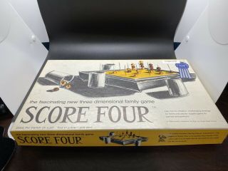 Vintage Rare 1968 Score Four Board Game Funtastic 400