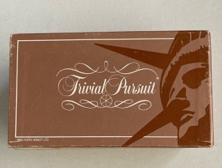 Trivial Pursuit Welcome To America Edition Question Box Cards Vintage 1985