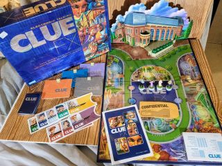 Clue Fx Electronic Talking Family Mystery Board Game Hasbro 2003 100 Complete