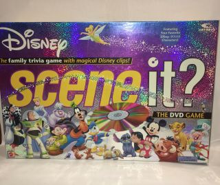 Disney Scene It? The Dvd Game 100 Complete In