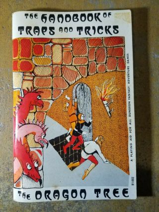 The Handbook Of Traps And Tricks Dragon Tree Press 81 - 002 Dungeons Dragons D&d