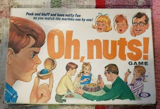 Oh Nuts Vintage 1969 Board Game