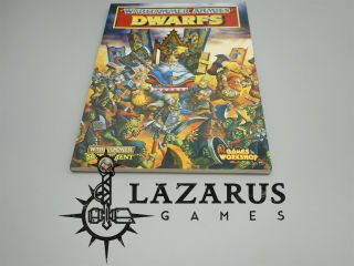 Warhammer Fantasy " Oldhammer " Codex Army Book - Dwarfs (1993 Edition)