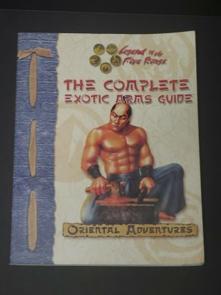 The Complete Exotic Arms Guide L5r Rpg Legend Of The Five Rings D&d D20