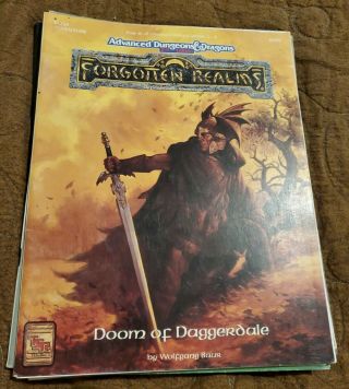 Dungeons & Dragons - Frq3 Doom Of Daggerdale - Forgotten Realms - Very Good