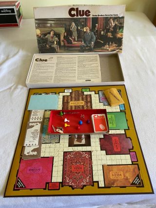 Vintage Clue Classic Detective Game Parker Brothers 1972 No.  45