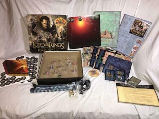 Lord Of The Rings Return Of The King Board Game – Roseart - Deluxe W/bonus Game