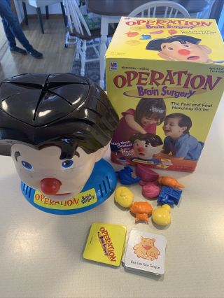 2001 Operation Brain Surgery Electronic Game Matching Game Complete
