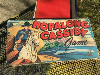 Hopalong Cassidy Game 1950 - - - 1950 William Boyd Hoppalong Cassidy Game
