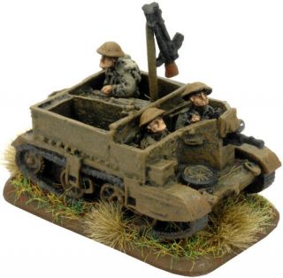 Flames Of War Br210 - Universal Carrier - British 3 Vehicles - 15mm Wwii