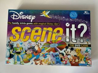 Disney Scene It 1st Edition Dvd Game Mattel 2004 - 99 Complete
