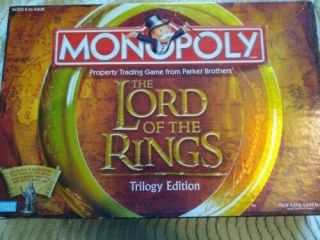 Monopoly Lord Of The Rings Trilogy Edition 2003 - Complete Plus Extra Parts