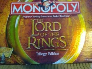 Monopoly Lord Of The Rings Trilogy Edition 2003 - COMPLETE Plus extra parts 2