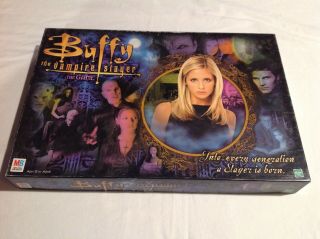 2000 Milton Bradley Buffy The Vampire Slayer Board Game 100 Complete (2)