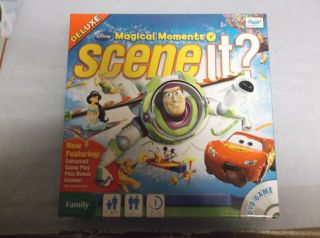 2010 Deluxe Disney Scene It? Magical Moments Dvd Game Board Game Complete