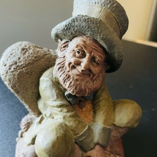 Rare Vintage Tom Clark Irish Leprechaun Figurine 1990 Signed Dublin 96