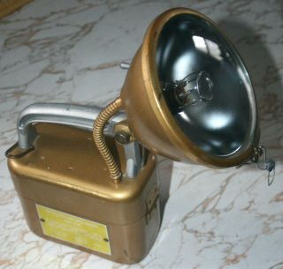 Vintage Teledyne Big Beam 287ex Flash Light For Use In Hazardous Areas -