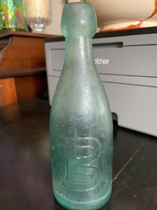 Antique Soda Belding Soda Bottle Stockton Or Marysville