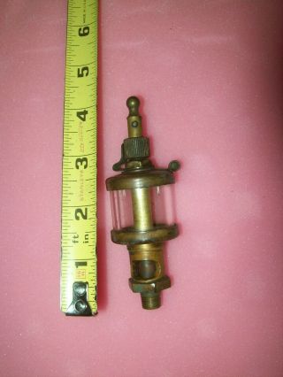Vintage X12a0 Brass Steam Engine Drip Oiler Hit Miss