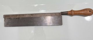 Vintage Henry Disston & Sons No.  68 Dovetail Hand Saw 10 " Tool