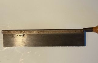 Vintage Henry Disston & Sons No.  68 Dovetail Hand Saw 10 
