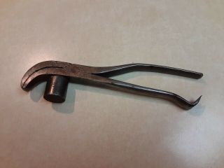 Vintage Union Whitcher No.  3 Pliers With Removable Hammer Leather Cobblers