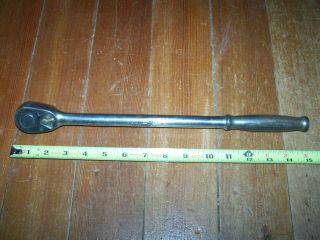 Vintage 71 - 15 Snap - On 15 ",  Ratchet Wrench 1/2 " Drive