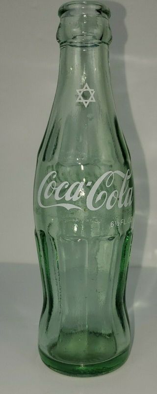 Vintage Coca - Cola Coke Green Glass Bottle Detroit Michigan 6.  5 Oz (c2)
