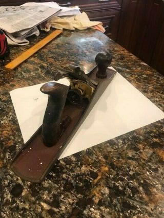 Mystery Plane (stanley Defiance??) Smooth Wood Plane Marked C116