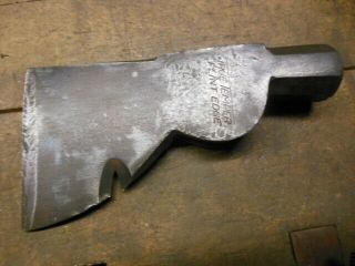 Vintage True Temper Flint Edge Half Hatchet Axe Head Old Carpenter Tool
