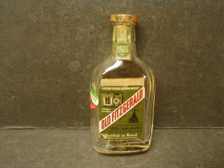 1947 - 1952 Old Fitzgerald Kentucky Bourbon Whiskey Miniature Mini Bottle - Empty