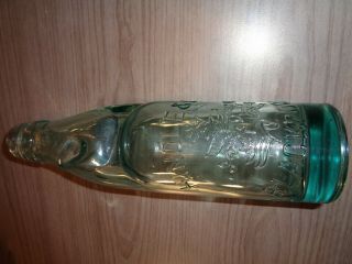 Antique Codd Hindle & Co.  Blackpool Bottle Marble In Neck