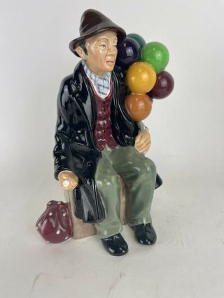 Retired Royal Doulton The Balloon Man Hn 1954 Painted Bone China Signed Figurine