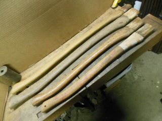 Vintage Axe Handles For Display 4 Good For Kelly Collins More Old Wood Tool