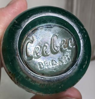 Bimal Script Cee Cee Bottled By Coca - Cola Lexington Ky