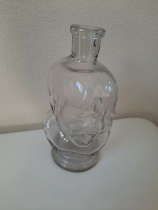 1870s Crying Baby Figural Cologne Or Hair Oil Bottle Emb T.  P.  S&co N.  Y.