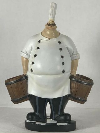 Collectible Fat Chef Utensil Holder