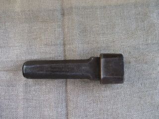 Vintage " Simonds Swage " 1 - Saw Tool Saw Blade Anvil - Fitchburg,  Mass.  - Solid