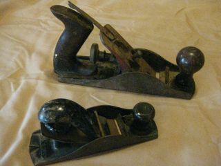 2 Vintage Stanley? Bailey? Wood Plane,  Made In Usa