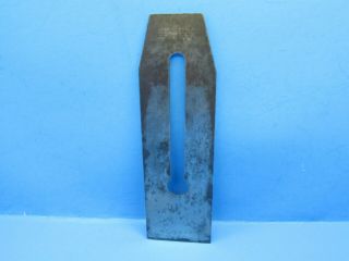 Parts - 2 - 3/8 " Iron Blade Cutter For Stanley 6 7 Wood Plane Ref W W/ 92 Patent